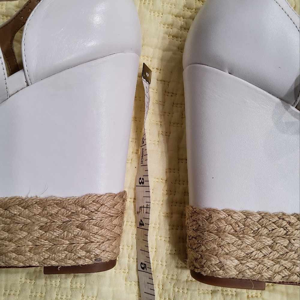 MICHAEL Michael Kors Heidi Wedge Espadrilles Size 6,5 - Picture 10 of 12